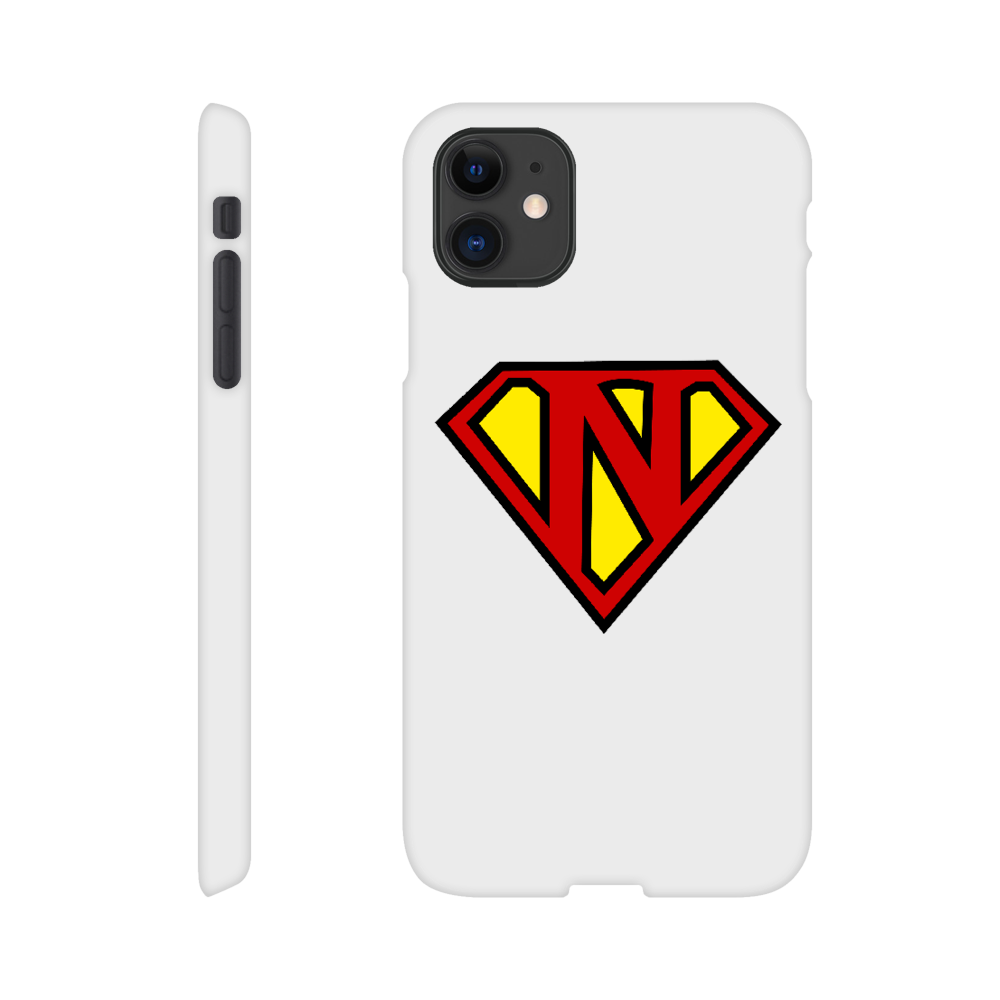 Super Style Font in Letter 'N' - Slim Apple IPhone case