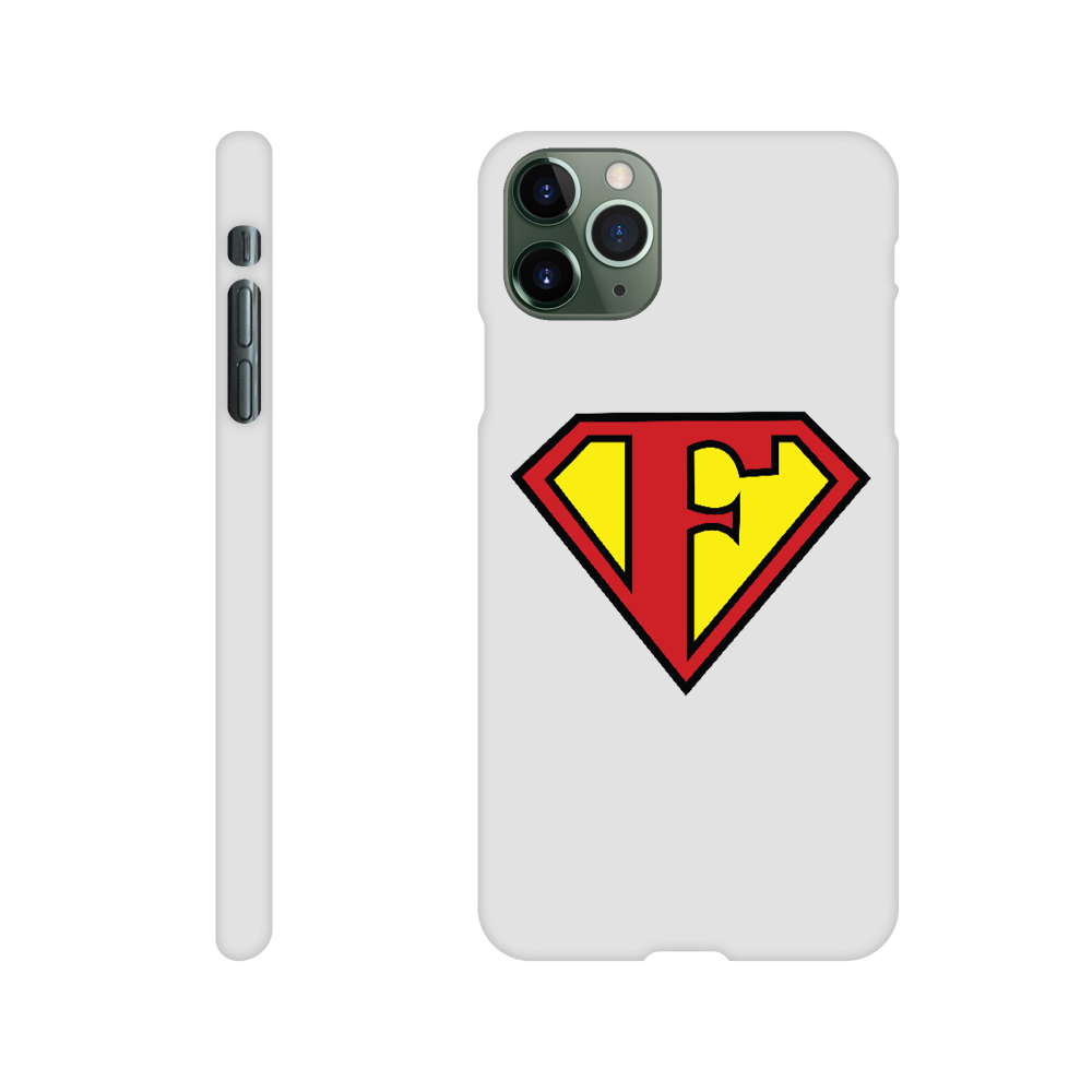 Super Style Font in Letter 'F' - Slim Apple IPhone case