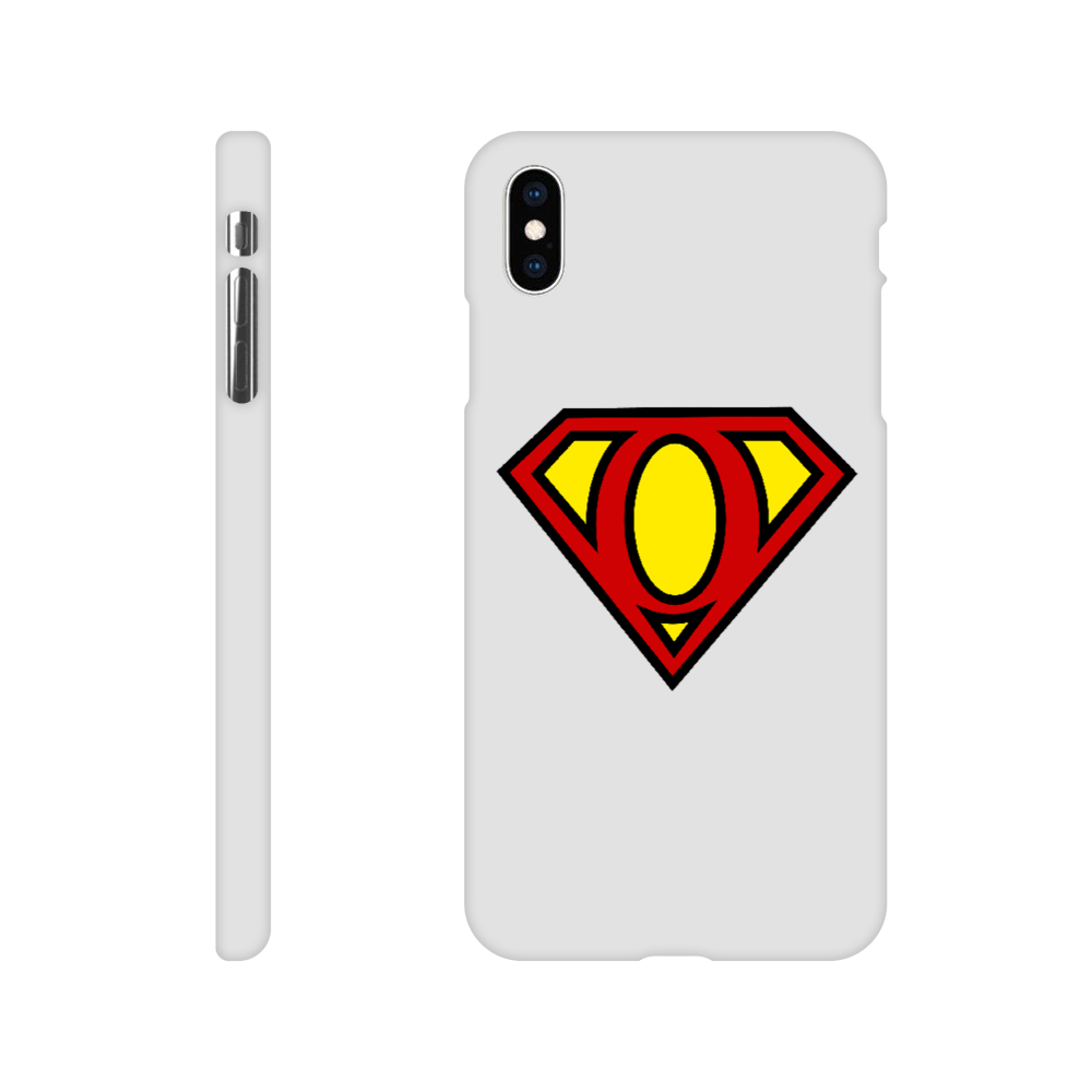 Super Style Font in Letter 'O' - Slim Apple IPhone case