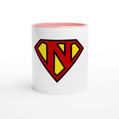 Super Style Font in Letter 'N' - Ceramic Mug