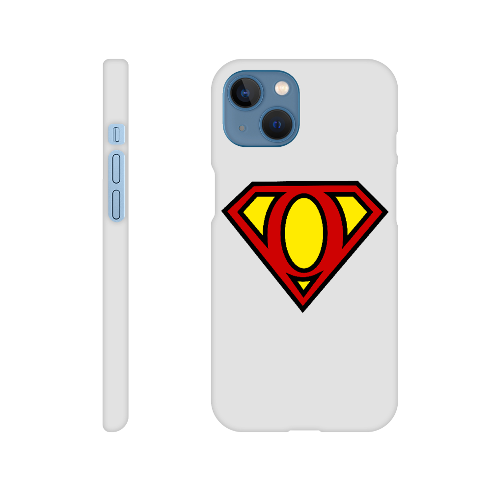 Super Style Font in Letter 'O' - Slim Apple IPhone case