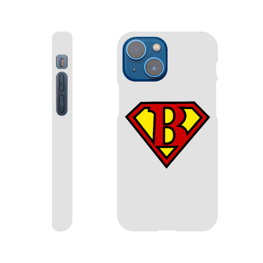 Super Style Font in Letter 'B' - Slim Apple IPhone case