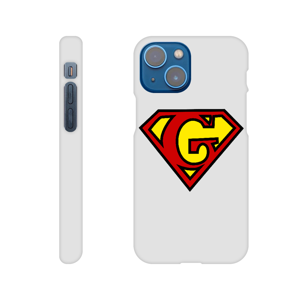 Super Style Font in Letter 'G' - Slim Apple IPhone case