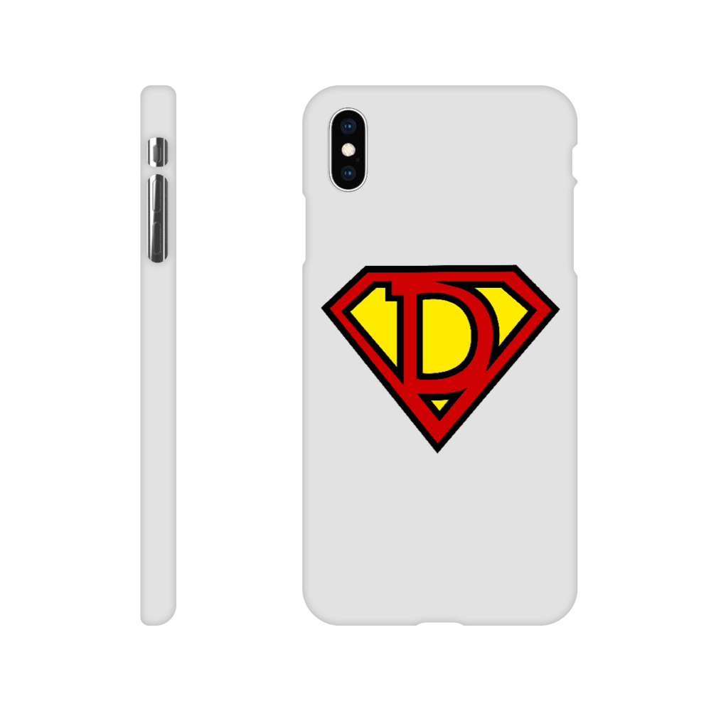 Super Style Font in Letter 'D' - Slim Apple IPhone case