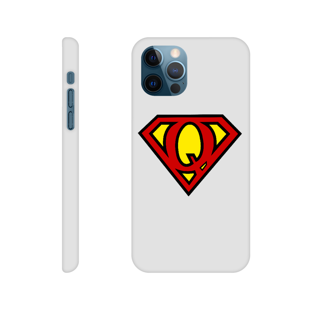 Super Style Font in Letter 'Q' - Slim Apple IPhone case