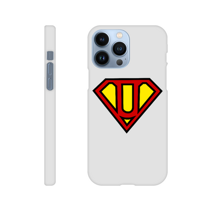 Super Style Font in Letter 'U' - Slim Apple IPhone case