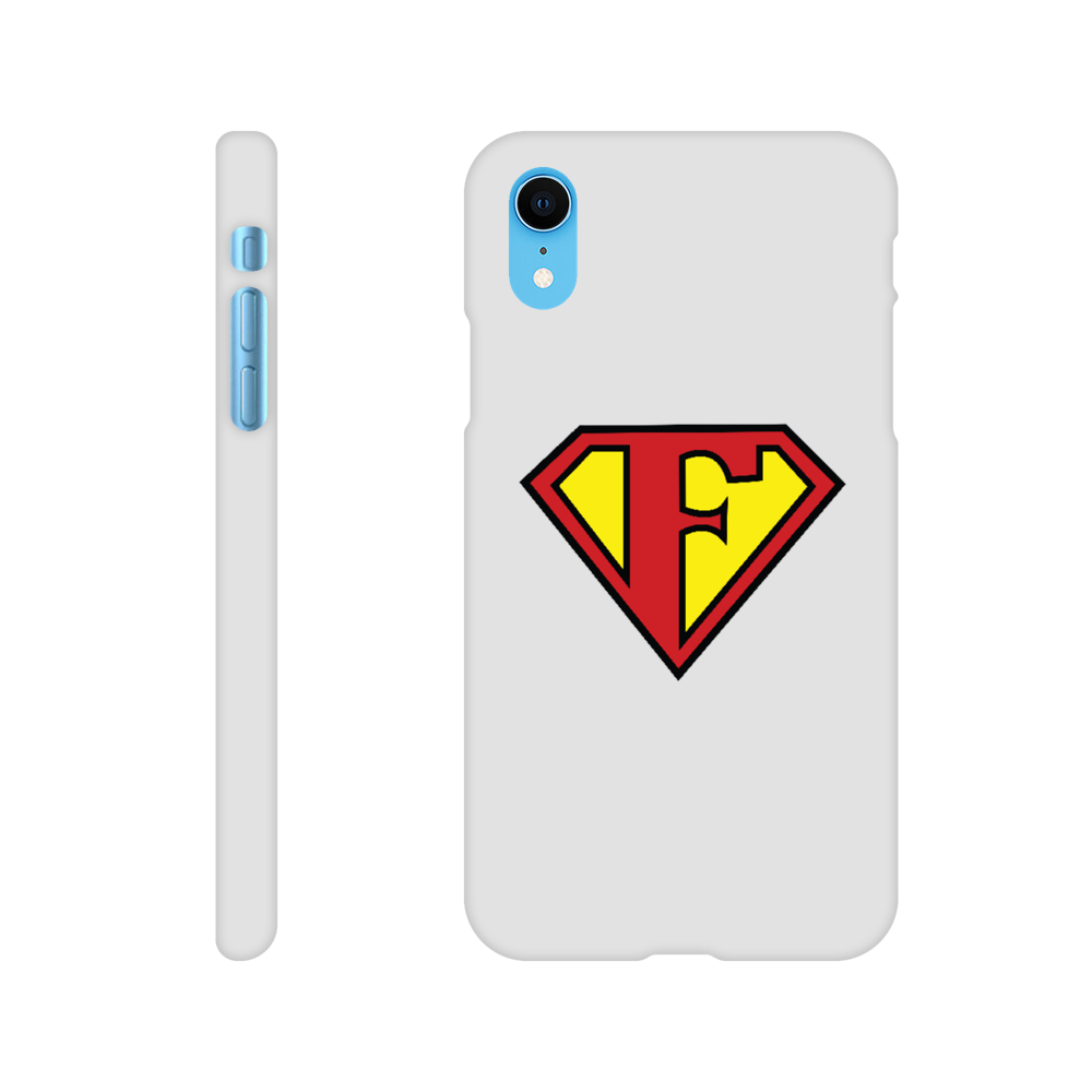 Super Style Font in Letter 'F' - Slim Apple IPhone case