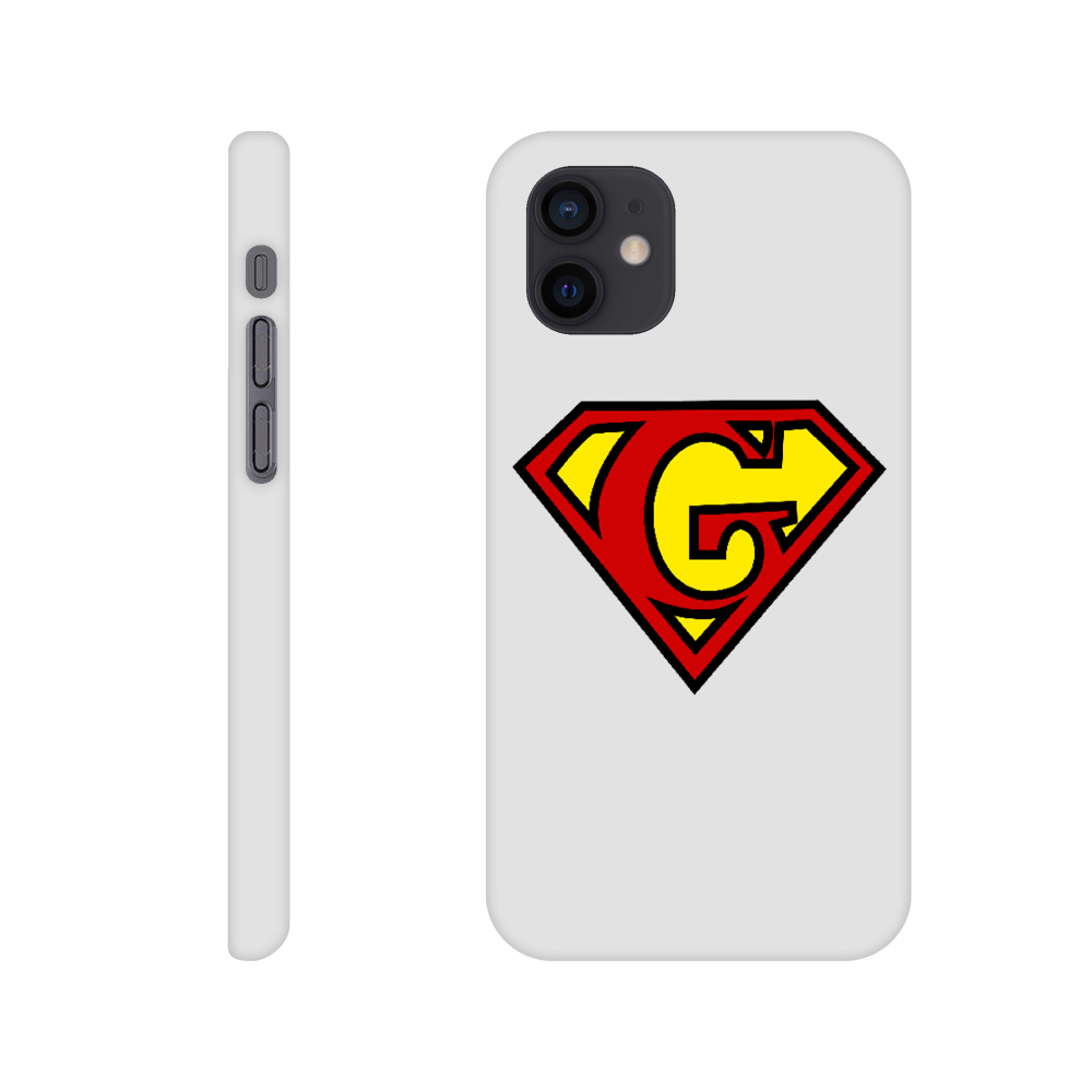 Super Style Font in Letter 'G' - Slim Apple IPhone case