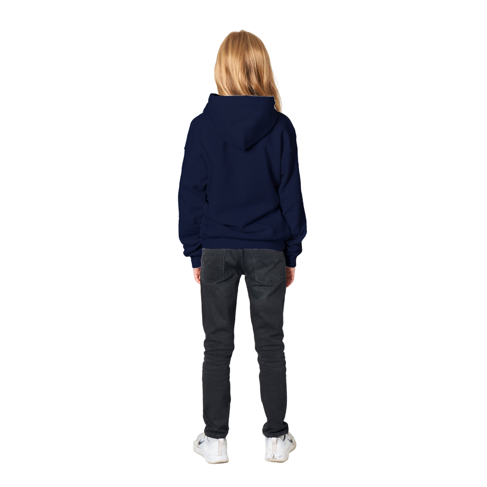 Super Style Font in Letter 'I' - Kids Unisex Pullover Hoodie