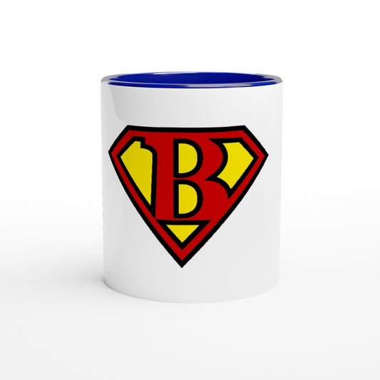 Super Style Font in Letter 'B' - Ceramic Mug