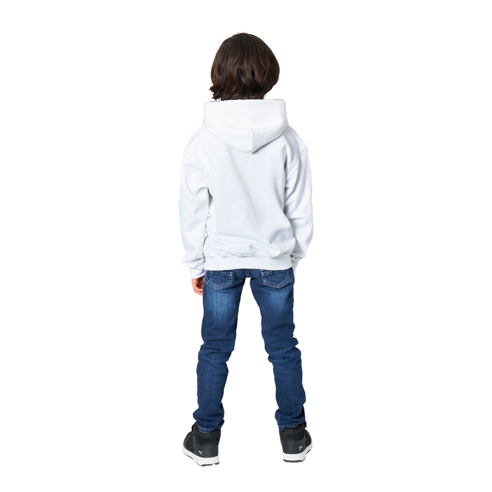 Super Style Font in Letter 'Y' - Kids Unisex Pullover Hoodie