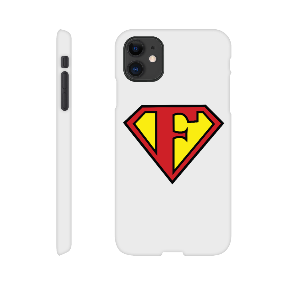 Super Style Font in Letter 'F' - Slim Apple IPhone case