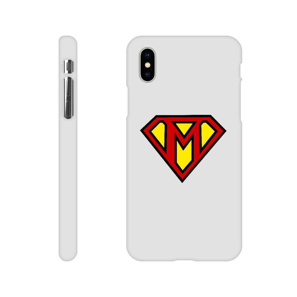 Super Style Font in Letter 'M' - Slim Apple IPhone case