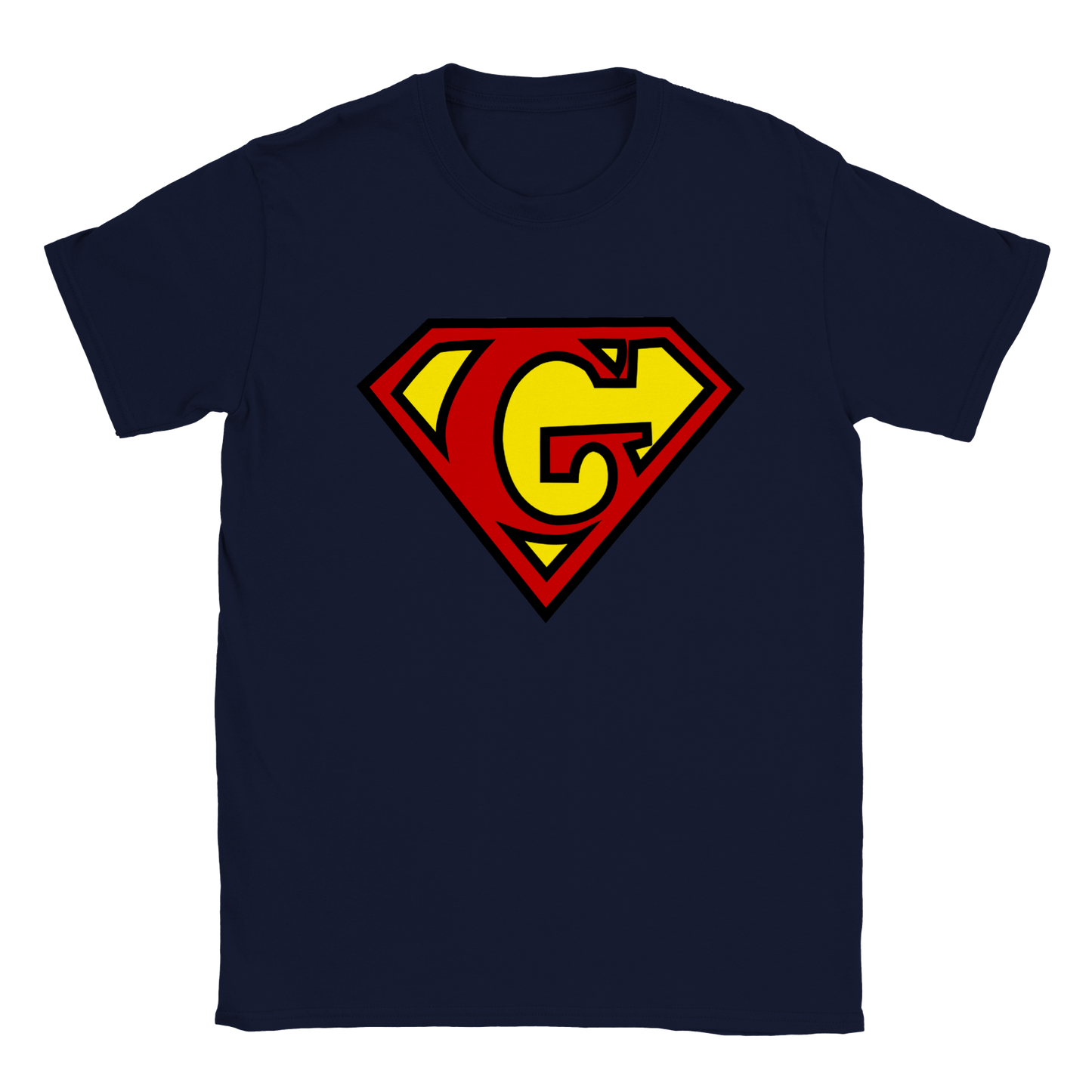 Super Style Font in Letter 'G' - Kids Unisex Crewneck T-shirt