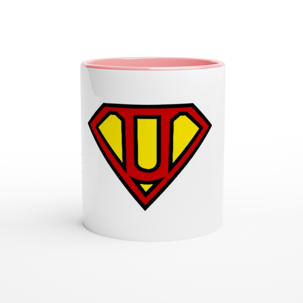 Super Style Font in Letter 'U' - Ceramic Mug