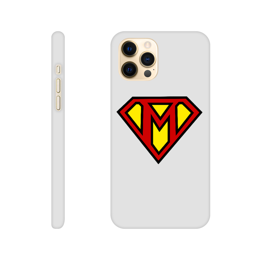 Super Style Font in Letter 'M' - Slim Apple IPhone case