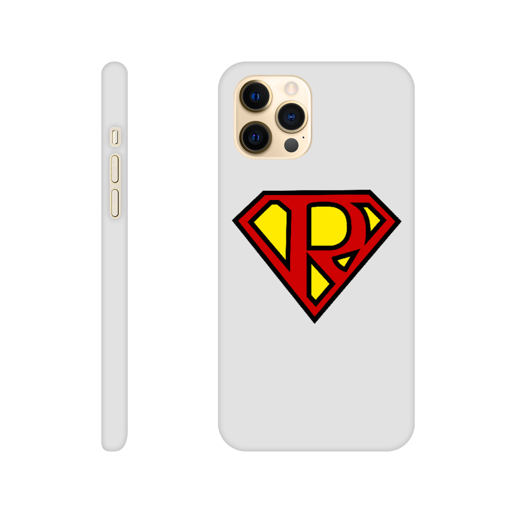 Super Style Font in Letter 'R' - Slim Apple IPhone case