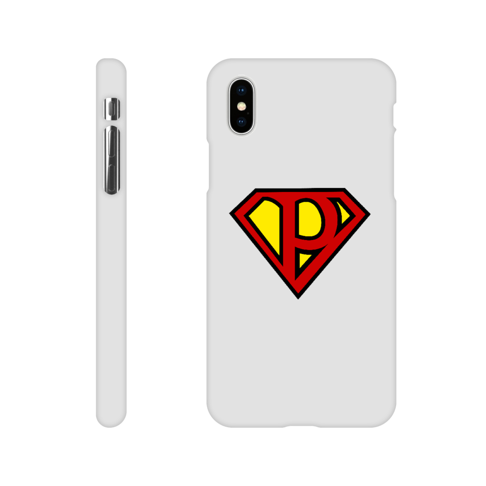 Super Style Font in Letter 'P' - Slim Apple IPhone case