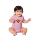 Super Style Font in Letter 'F' - Baby Short Sleeve Onesie