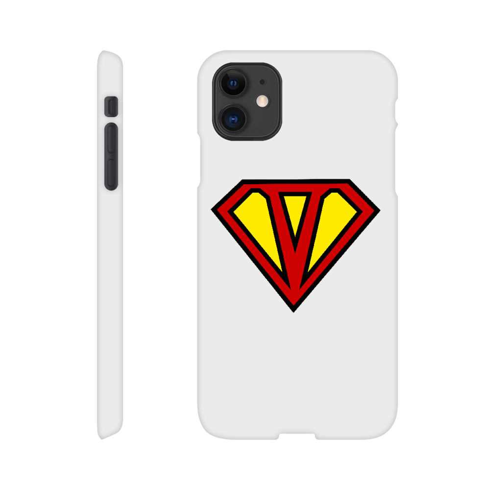 Super Style Font in Letter 'V' - Slim Apple IPhone case