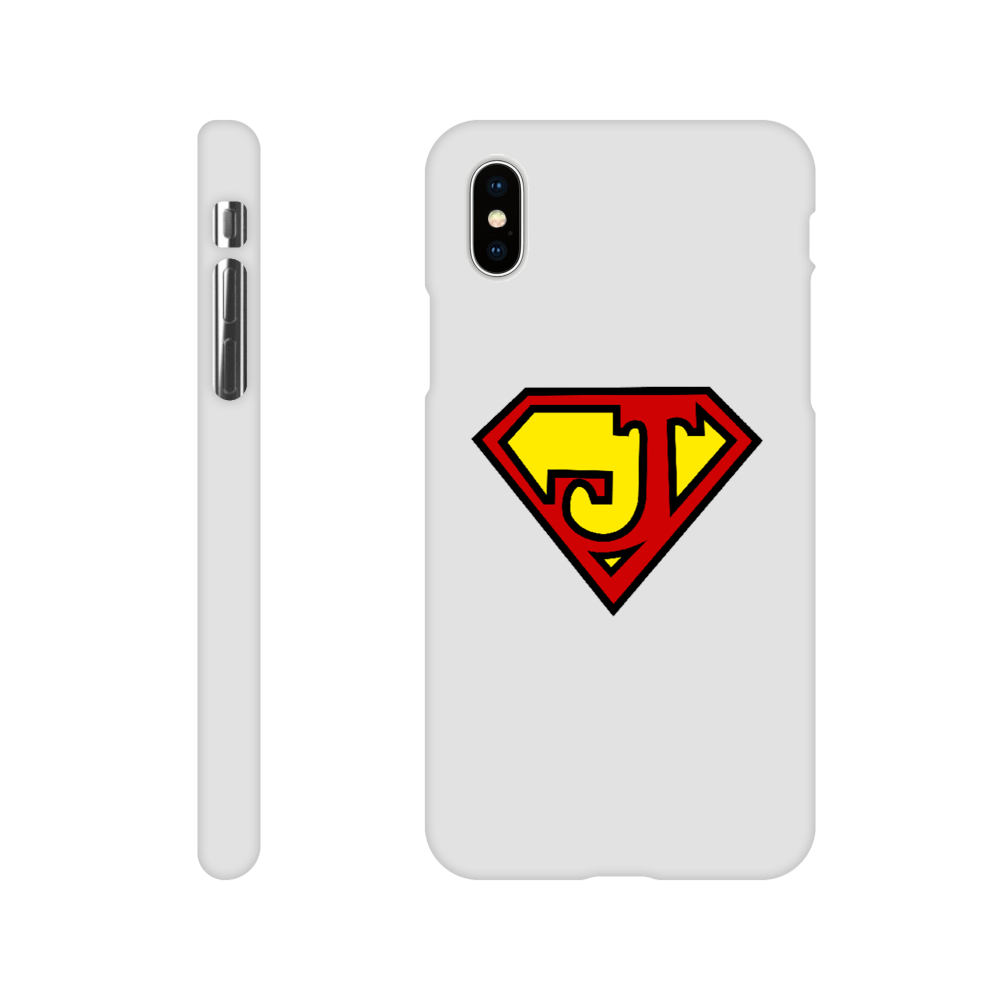 Super Style Font in Letter 'J' - Slim Apple IPhone case