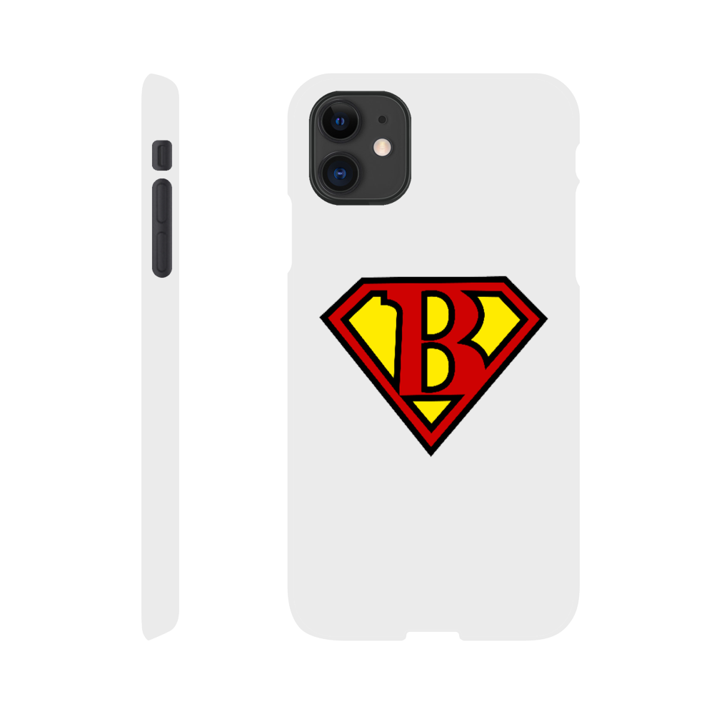 Super Style Font in Letter 'B' - Slim Apple IPhone case