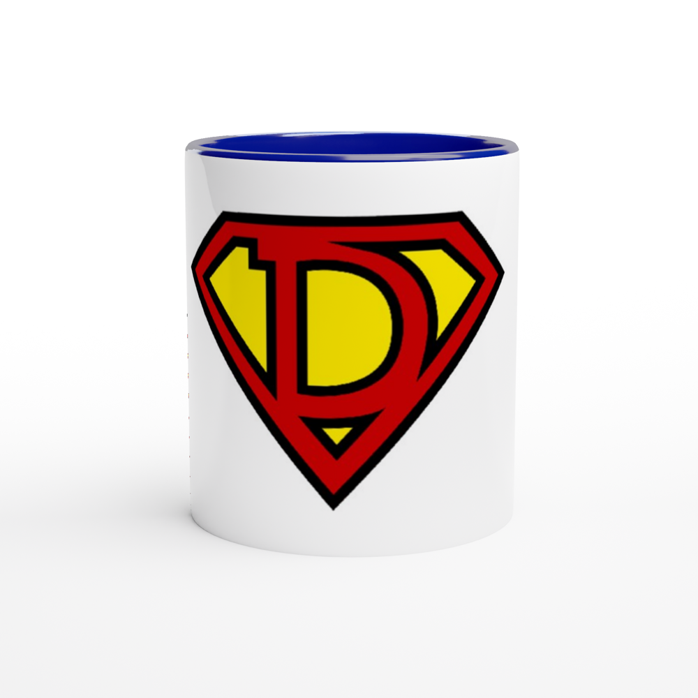 Super Style Font in Letter 'D' - Ceramic Mug