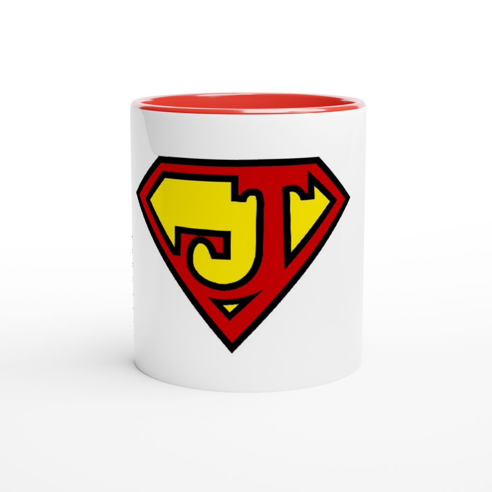 Super Style Font in Letter 'J' - Ceramic Mug