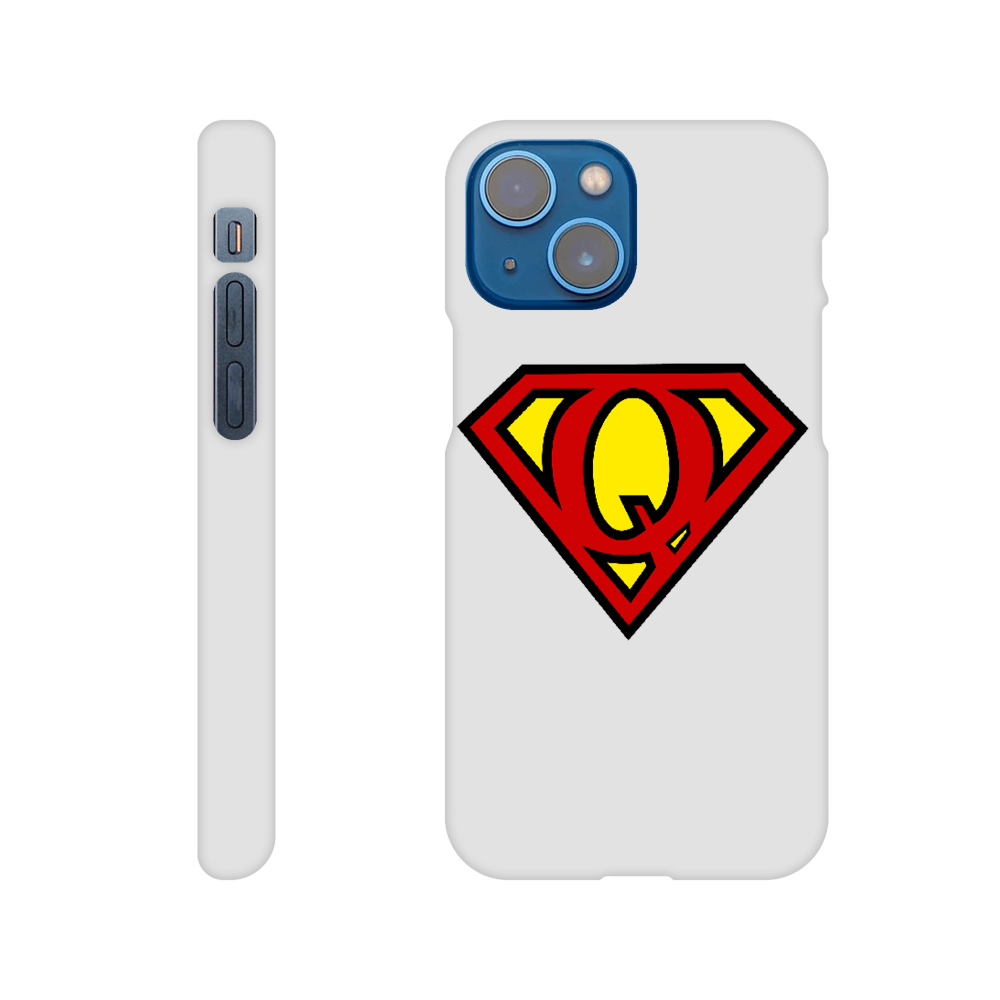 Super Style Font in Letter 'Q' - Slim Apple IPhone case