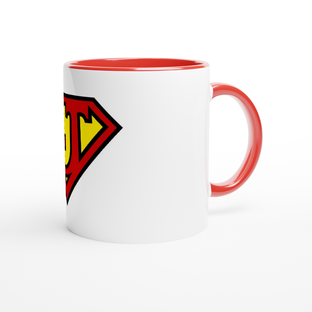 Super Style Font in Letter 'J' - Ceramic Mug