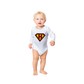 Super Style Font in Letter 'H' - Baby Long Sleeve Onesie