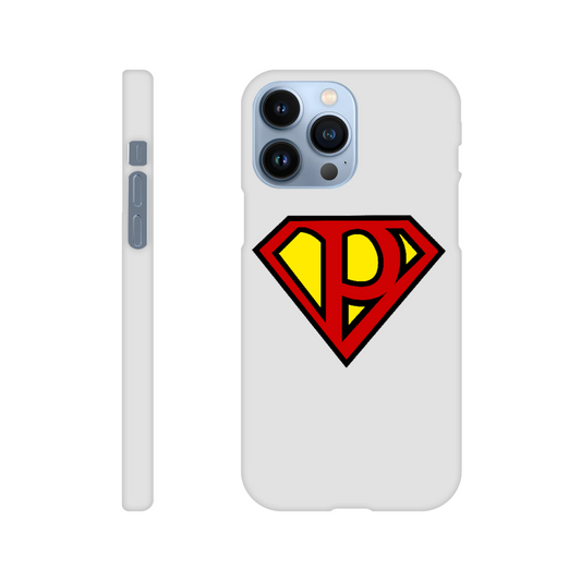 Super Style Font in Letter 'P' - Slim Apple IPhone case