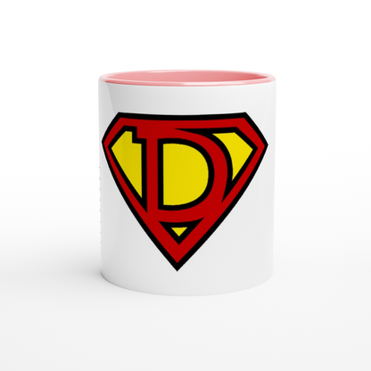 Super Style Font in Letter 'D' - Ceramic Mug