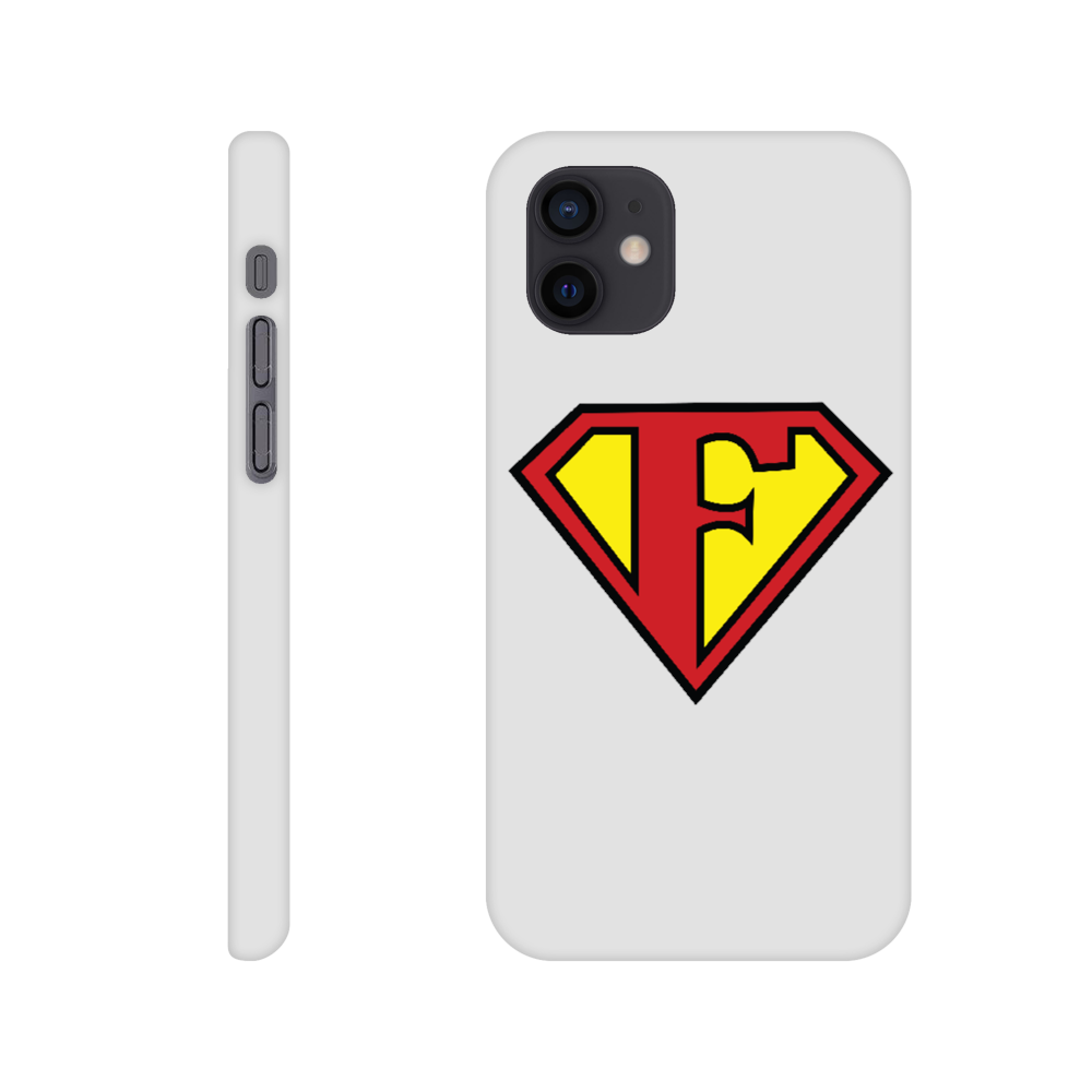 Super Style Font in Letter 'F' - Slim Apple IPhone case