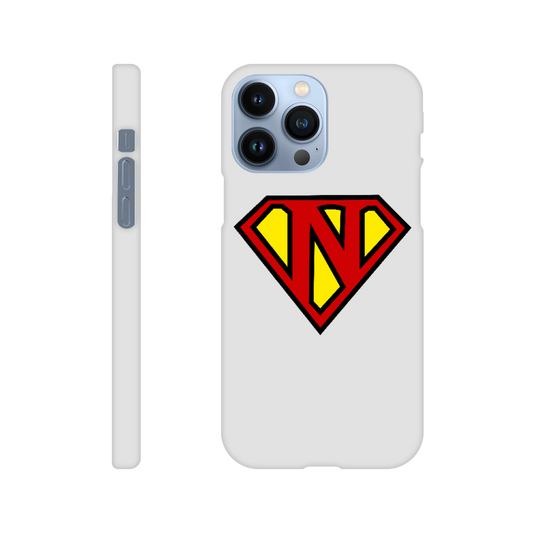 Super Style Font in Letter 'N' - Slim Apple IPhone case