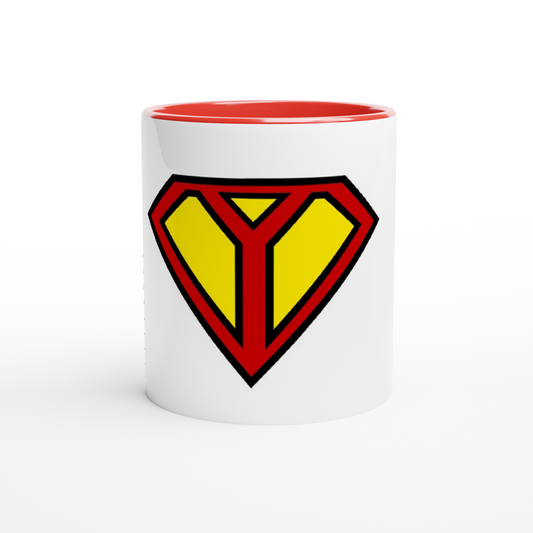 Super Style Font in Letter 'Y' - Ceramic Mug