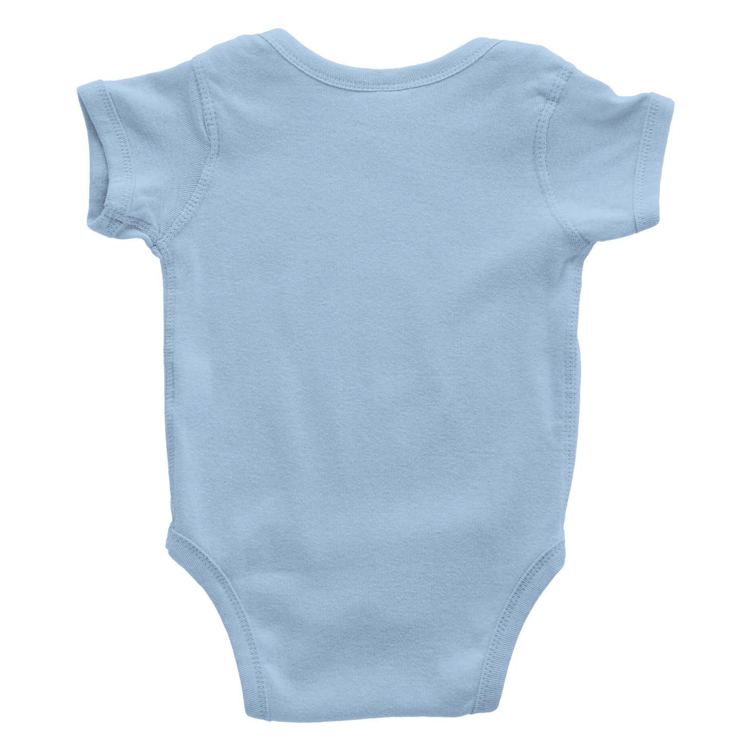 Super Style Font in Letter 'D' - Baby Short Sleeve Onesie