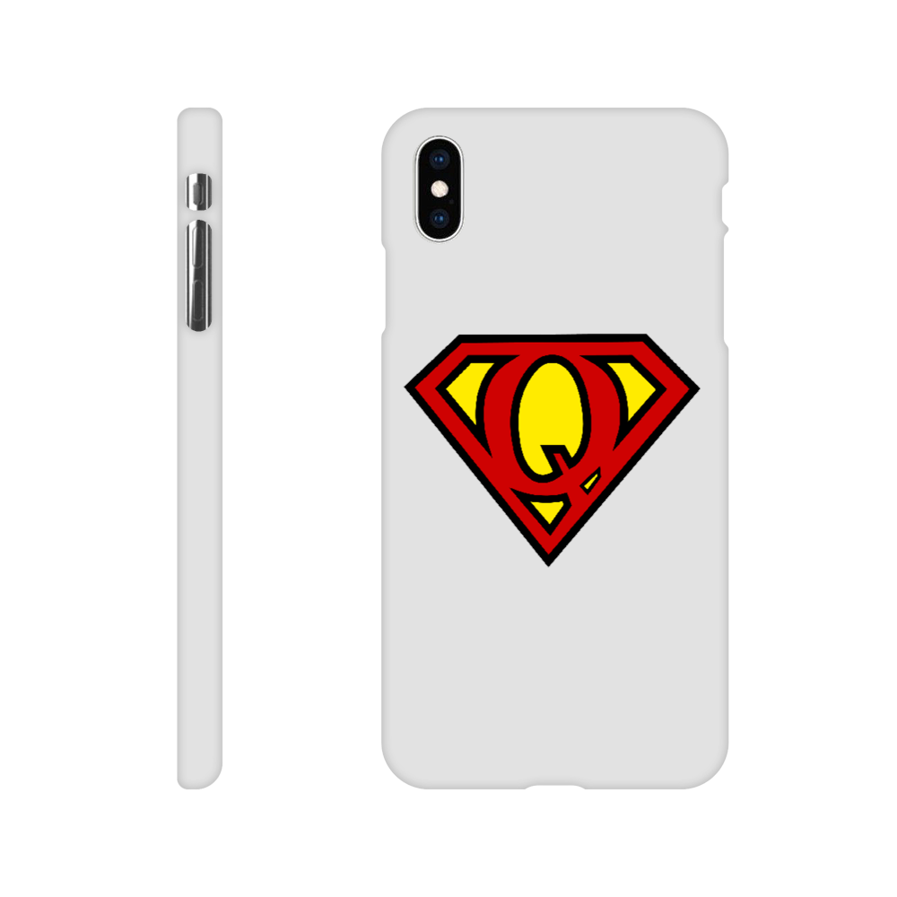 Super Style Font in Letter 'Q' - Slim Apple IPhone case