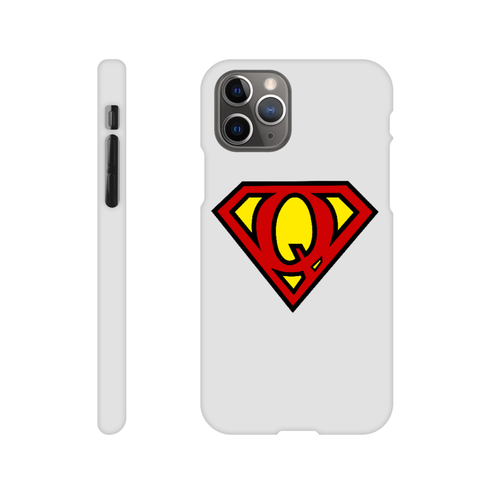 Super Style Font in Letter 'Q' - Slim Apple IPhone case