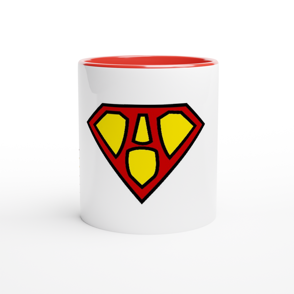 Super Style Font in Letter 'A' - Ceramic Mug