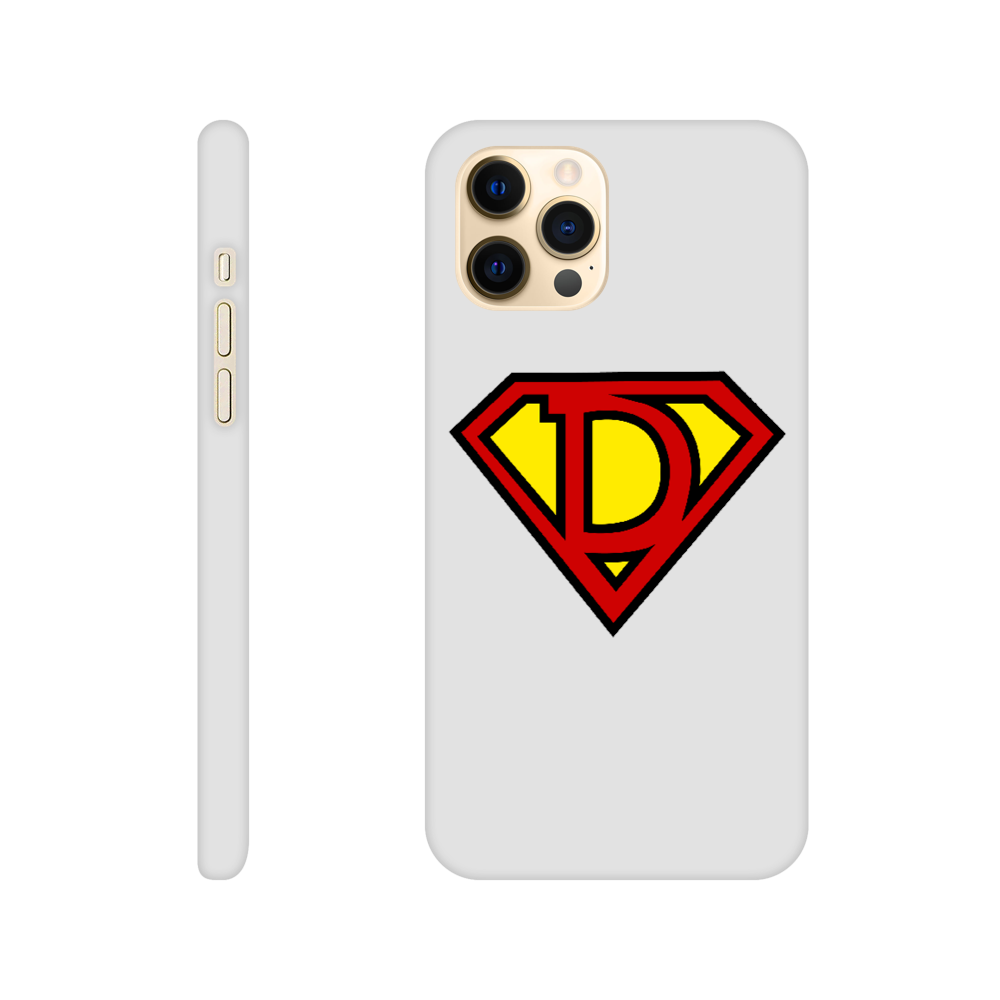 Super Style Font in Letter 'D' - Slim Apple IPhone case