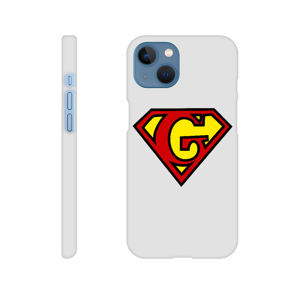 Super Style Font in Letter 'G' - Slim Apple IPhone case