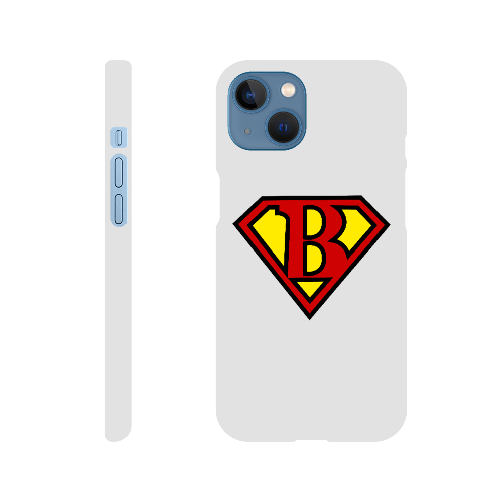 Super Style Font in Letter 'B' - Slim Apple IPhone case