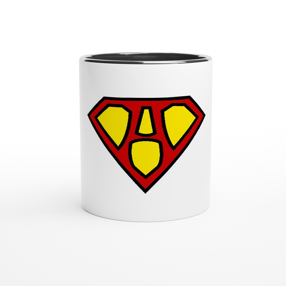 Super Style Font in Letter 'A' - Ceramic Mug