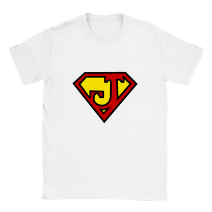 Super Style Font in Letter 'J' - Mens Crewneck T-shirt