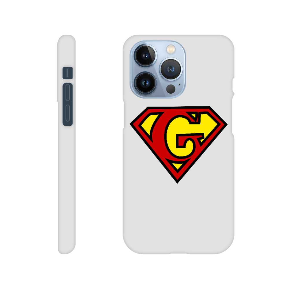 Super Style Font in Letter 'G' - Slim Apple IPhone case