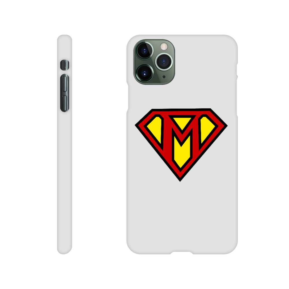 Super Style Font in Letter 'M' - Slim Apple IPhone case