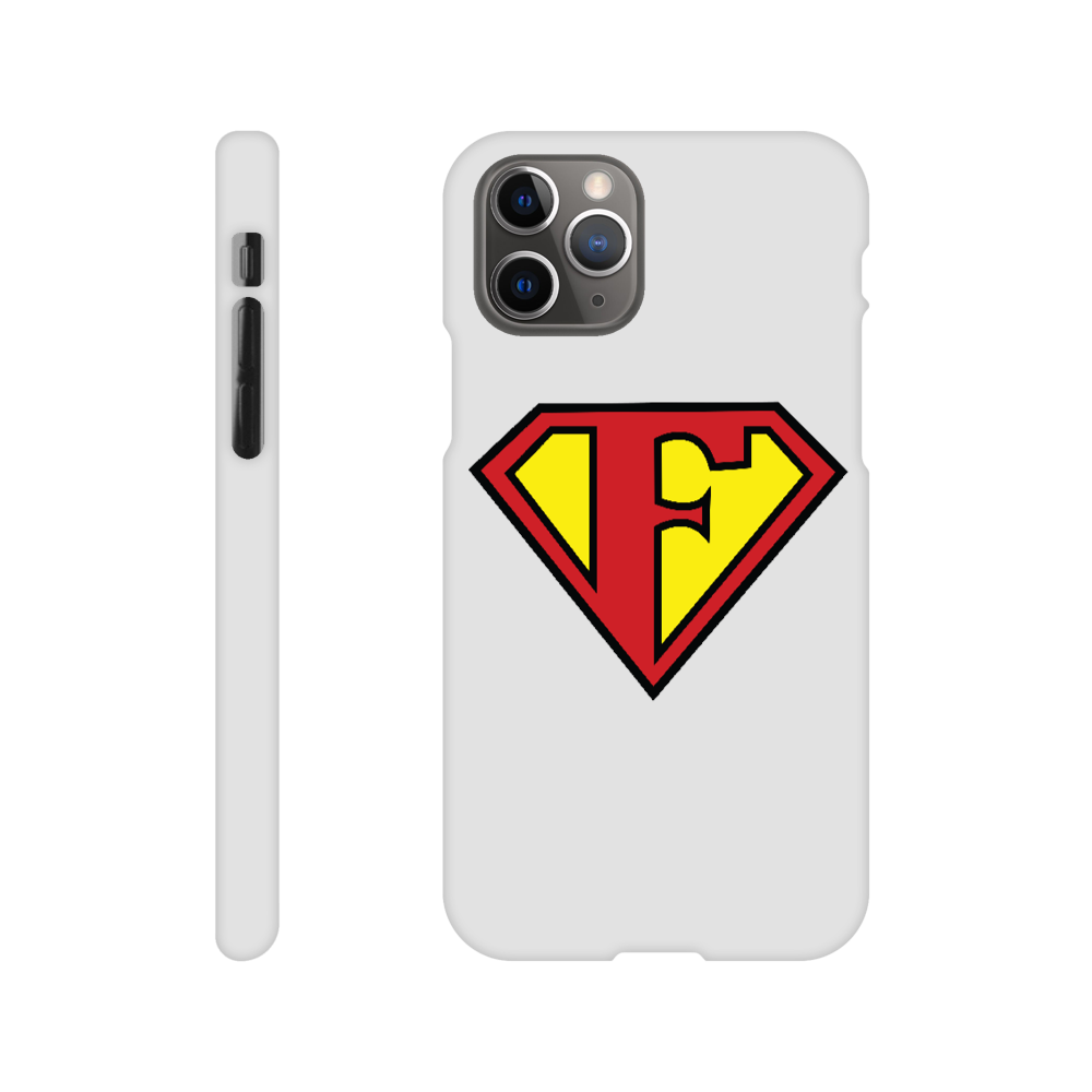 Super Style Font in Letter 'F' - Slim Apple IPhone case