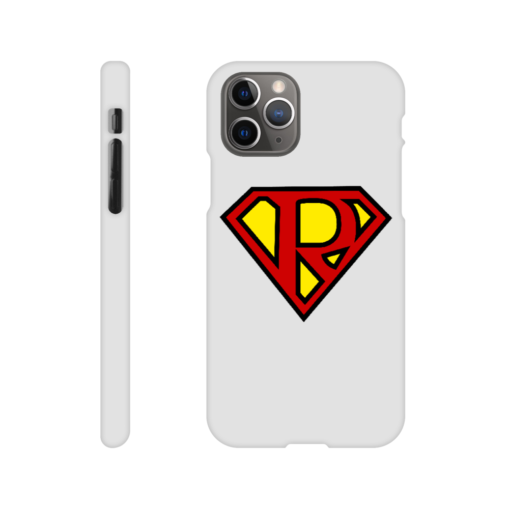 Super Style Font in Letter 'R' - Slim Apple IPhone case