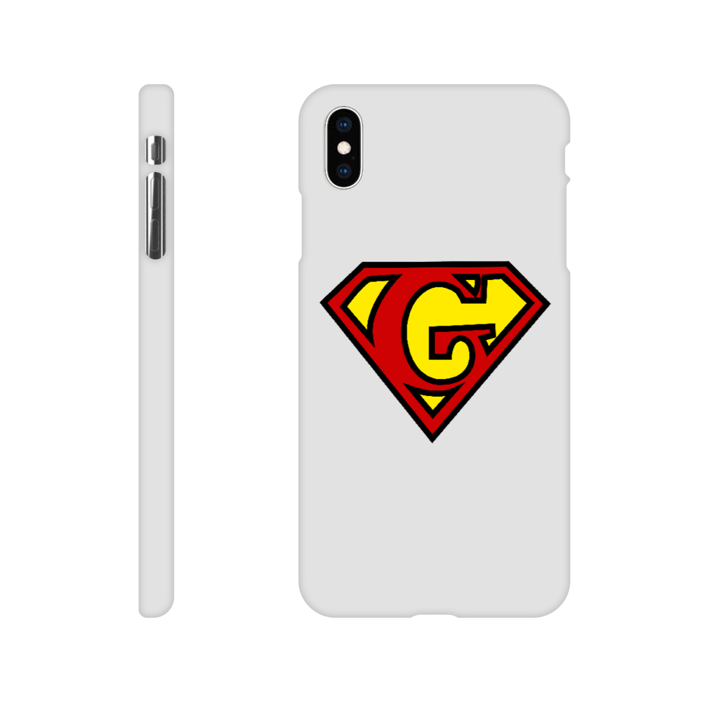 Super Style Font in Letter 'G' - Slim Apple IPhone case